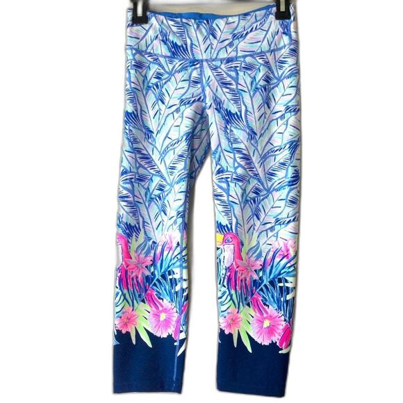 Lilly Pulitzer Pants - Lilly Pulitzer Women’s Luxletic Capri Length Leggings Size Small